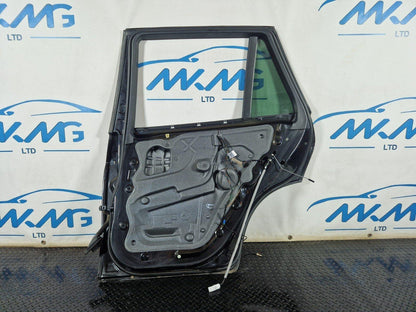 10-13 BMW X5 E70 GENUINE LCI REAR RIGHT DRIVER O/S COMPLETE DOOR IN BLACK 475