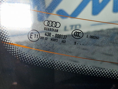 16-19 AUDI A4 B9 REAR WINDSHIELD WINDSCREEN WINDOW GLASS 8W5845501