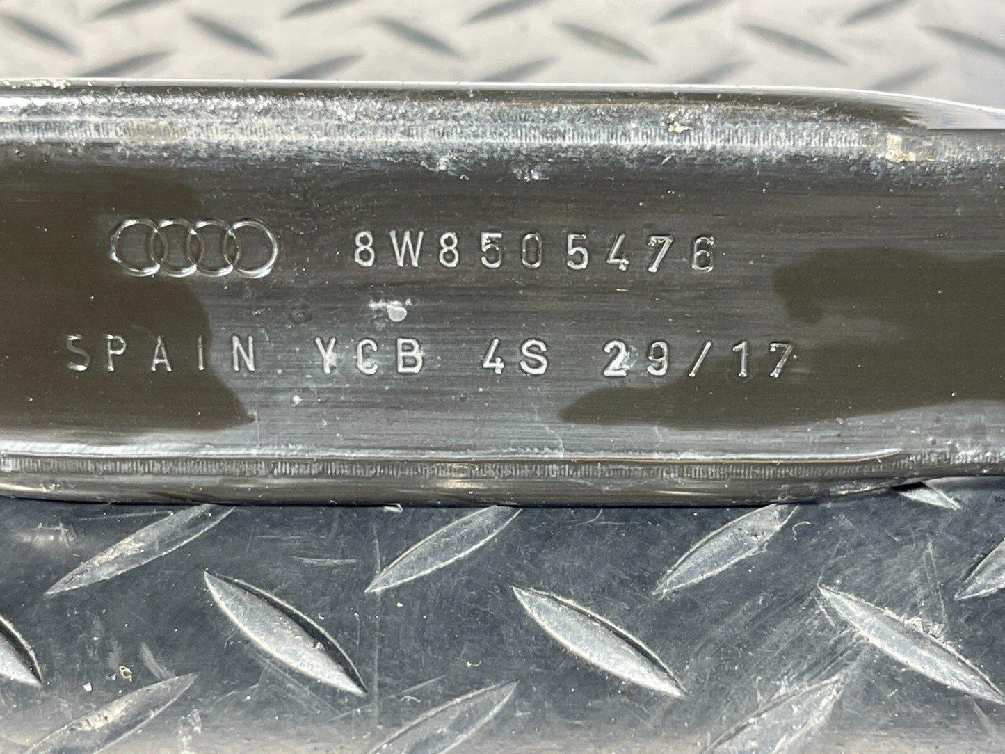 16-23 AUDI A5 F5 Underfloor Stiffening Diagonal Brace Right Side 8W8505476