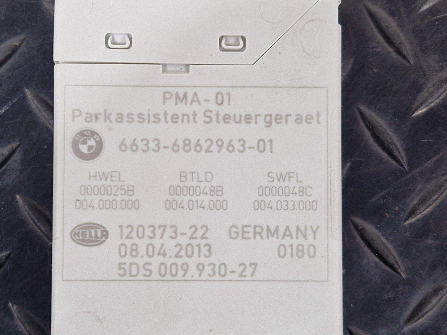 11-18 BMW 6 SERIES F06 GENUINE PARKING ASSIST PDC CONTROL MODULE ECU 6862963