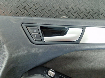 12-17 AUDI Q5 8R OEM FRONT RIGHT O/S DOOR CARD PANEL ALCANTARA TRIM 4G2867104B