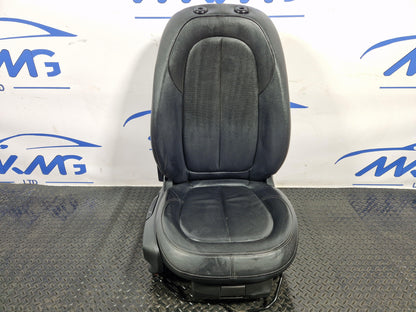 BMW F44 F45 F46 Front Right O/S Driver Side Black Leather Seat