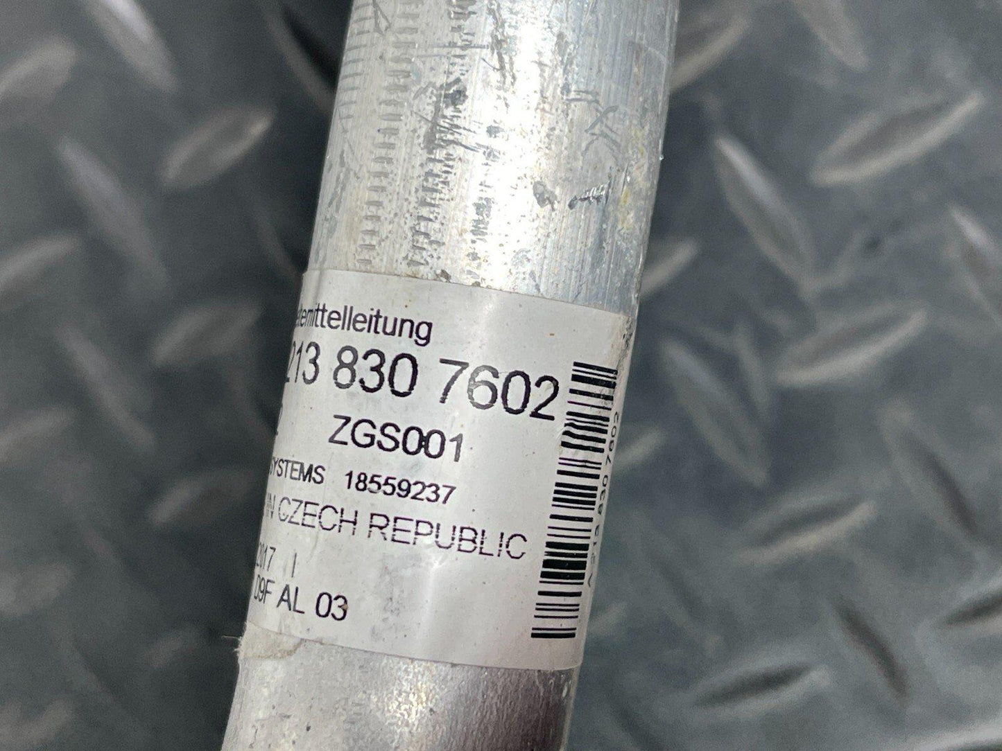 14-21 MERCEDES BENZ W205 AIR CONDITIONING HOSE PIPE A2138307602
