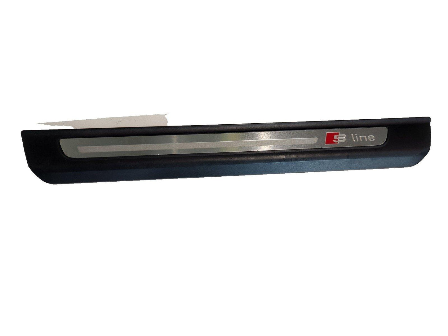 16-20 AUDI Q7 4M GENUINE S-LINE FRONT LEFT DOOR SILL SCUFF PLATE TRIM 4M0853373