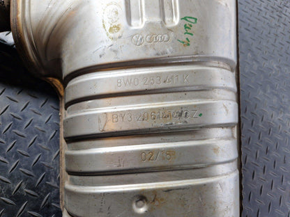 16-19 AUDI A4 B9 REAR EXHAUST BACK BOX 8W0253411K