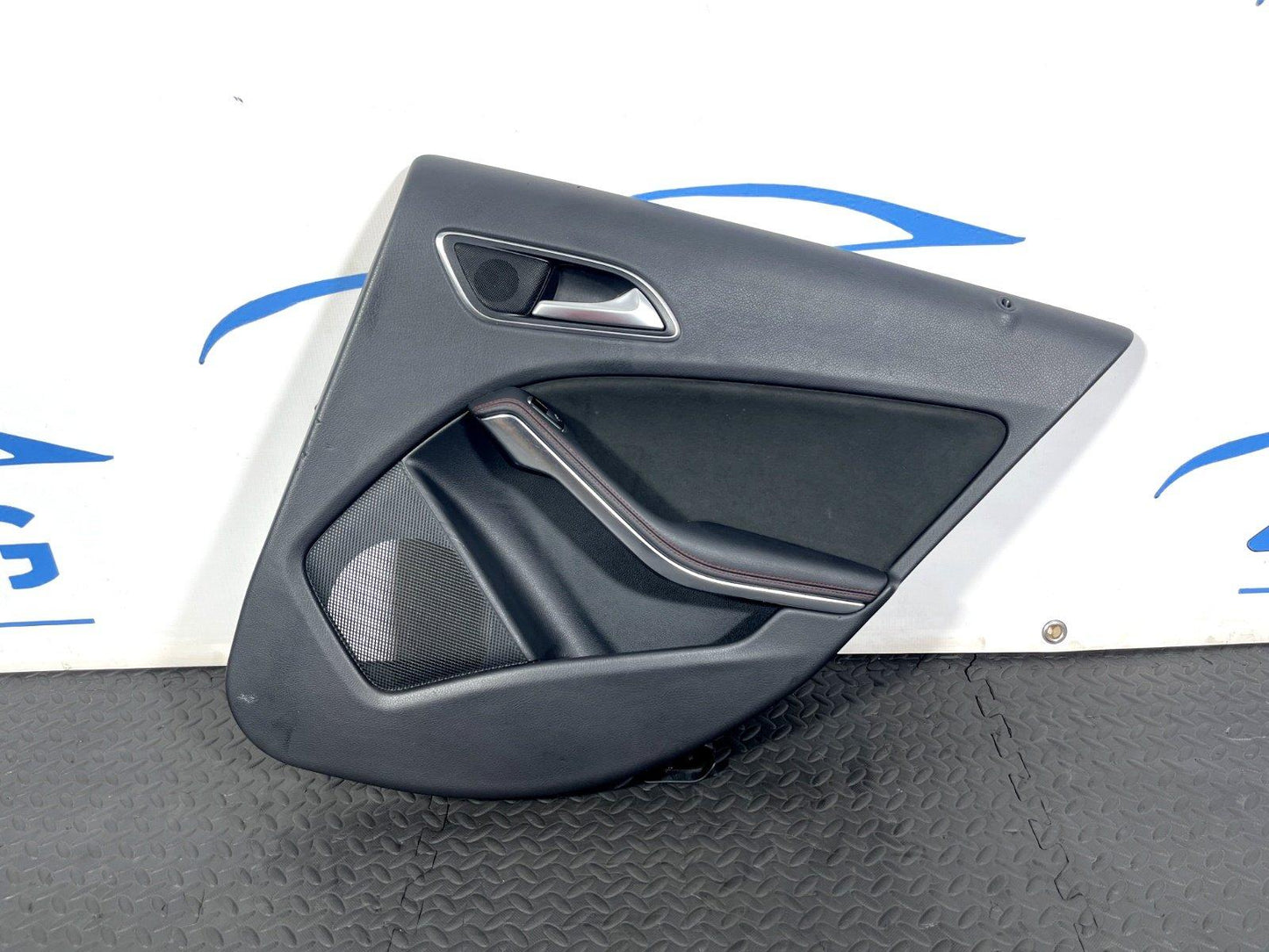 12-18 MERCEDES BENZ A CLASS W176 GENUINE DOOR CARD REAR PASSENGER LEFT SIDE