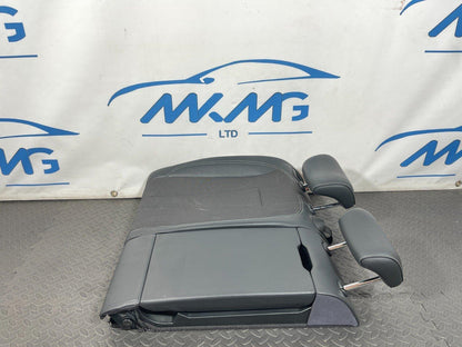 16-19 AUDI A4 B9 S-LINE REAR RIGHT DRIVER SIDE HALF LEATHER BACKREST SEAT BLACK