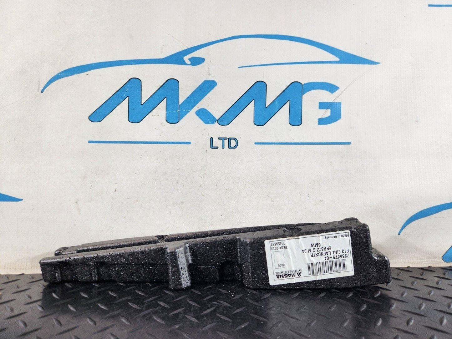 11-18 BMW 6 SERIES F06 REAR BOOT TRUNK LEFT FOAM INSERT 7255879