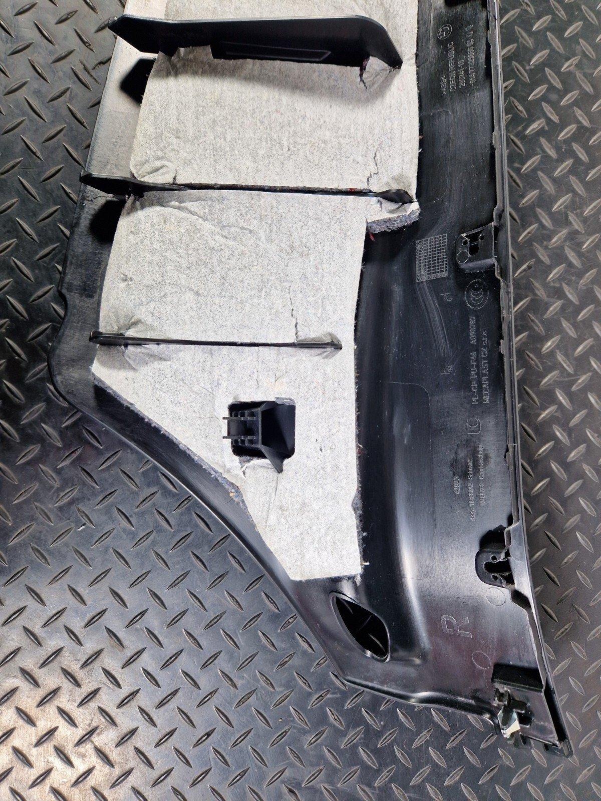 14-21 BMW 2 SERIES GRAN TOURER F45 F46 REAR RIGHT C-PILLAR TRIM COVER 7323666