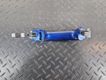 14-21 MERCEDES BENZ C200 W205  REAR DRIVER SIDE DOOR HANDLE IN BRILLIANT BLUE