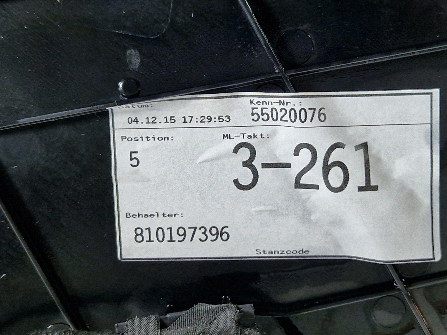 16-19 AUDI A4 B9 S-LINE GENUINE FRONT PASSENGER SIDE DOOR CARD PANEL 8W0867133