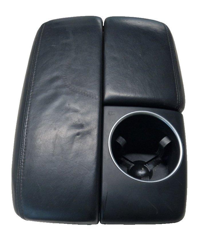 10-15 AUDI Q7 4L GENUINE CENTER CONSOLE LEATHER ARMREST CUP HOLDER 4L2864207N