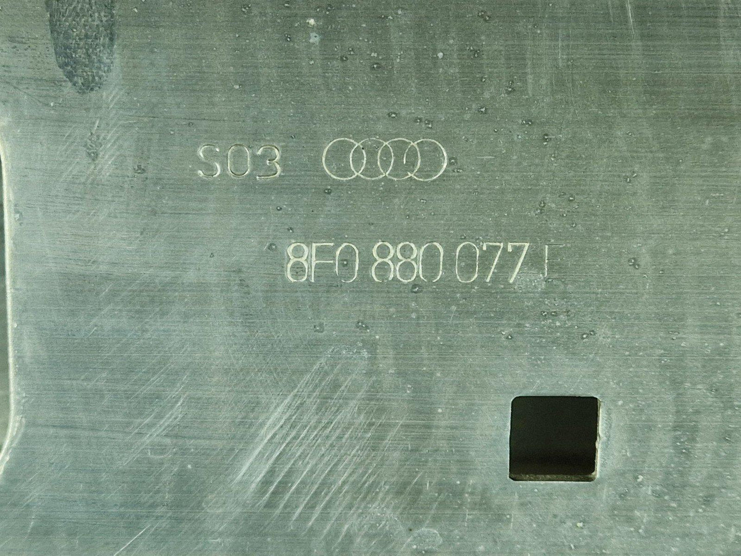 12-17 AUDI S5 CONVERTIBLE ROLL OVER PROTECTION BAR 8F0880077H 8F0880077E