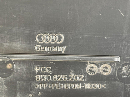 16-19 AUDI A4 B9 DRIVERS SIDE REAR BUMPER COVER TRIM 8W0825202