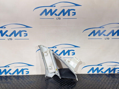16-19 AUDI A4 B9 REAR LEFT PASSENGER SIDE C-PILLAR 8W5867287