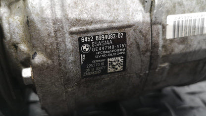 GENUINE BMW G20 2.0 D DIESEL ENGINE A/C COMPRESSOR PUMP 6994082