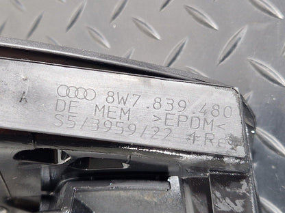 16-24 AUDI A5 F5 CABRIOLET RUBBER SEAL RIGHT DOOR WINDOW/GLASS 8W7839480