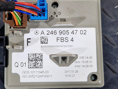 14-20 MERCEDES BENZ GLA X156 IGNITION SWITCH A2469054702