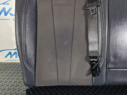 16-19 AUDI A4 B9 GENUINE REAR O/S DRIVERS SIDE HALF BLACK LEATHER BACKREST