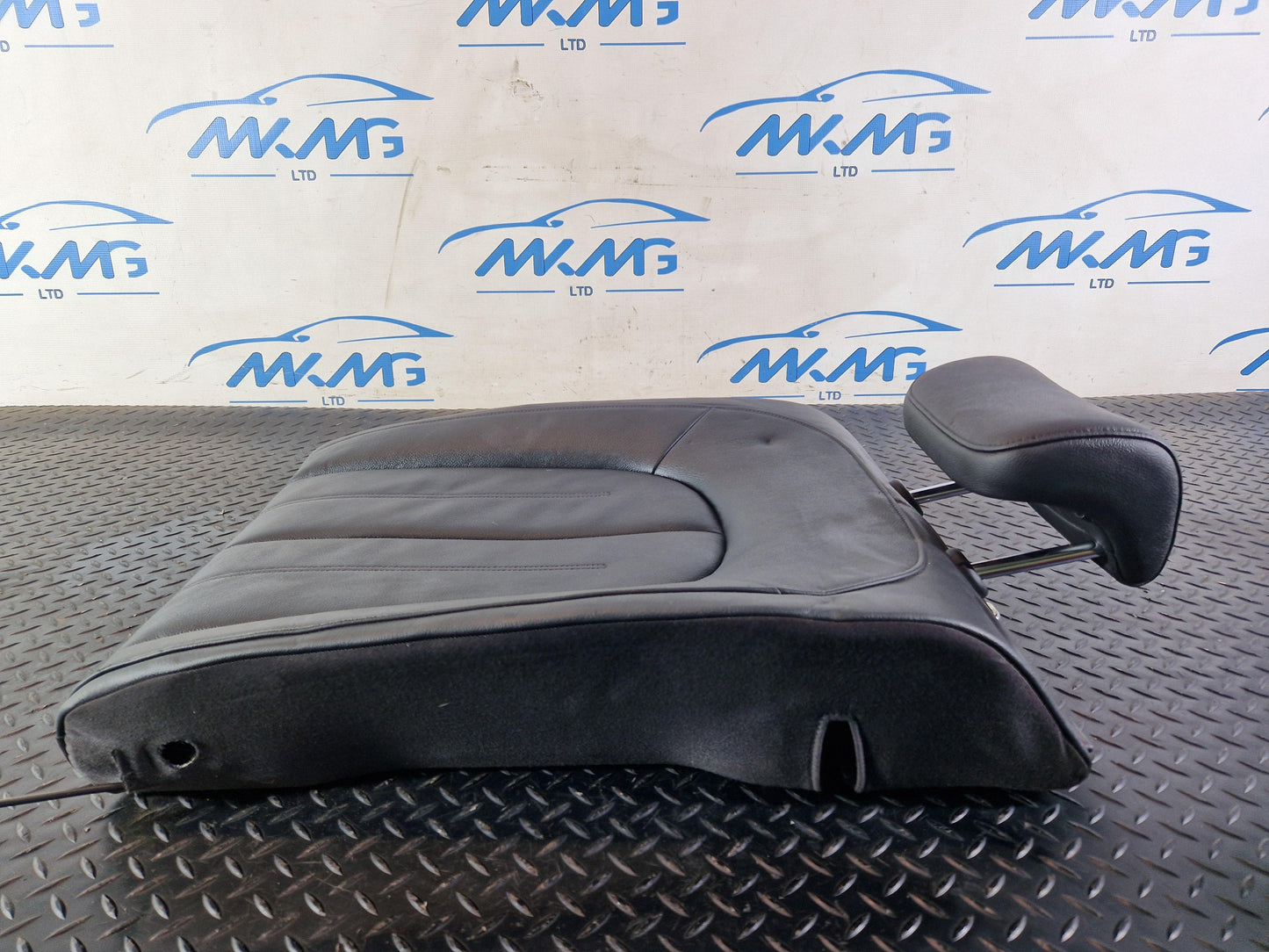 Audi A6 Allroad C7 REAR LEFT N/S/R BLACK LEATHER SEAT BACKREST