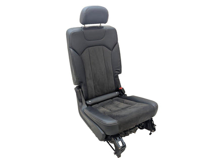 16-20 AUDI Q7 4M S-LINE GENUINE 2ND ROW RIGHT O/S HALF LEATHER SEAT