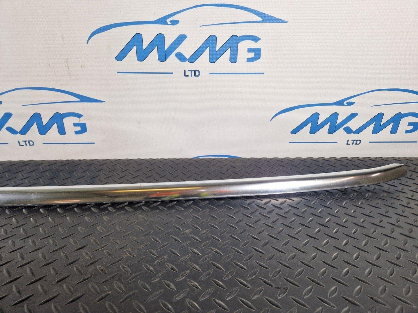12-18 AUDI A6 C7 GENUINE AVANT PASSENGER LEFT SIDE CHROME ROOF RAIL 4G9860021A