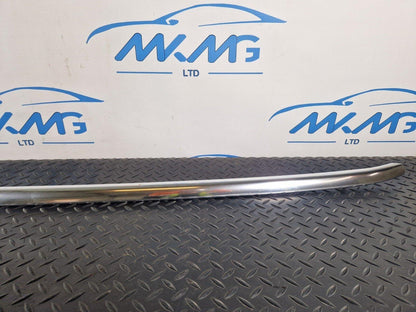 12-18 AUDI A6 C7 GENUINE AVANT PASSENGER LEFT SIDE CHROME ROOF RAIL 4G9860021A
