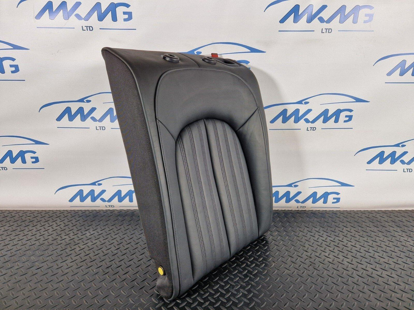 12-18 AUDI A6 C7 SALOON REAR LEFT N/S/R SOUL BLACK LEATHER BACKREST SEAT