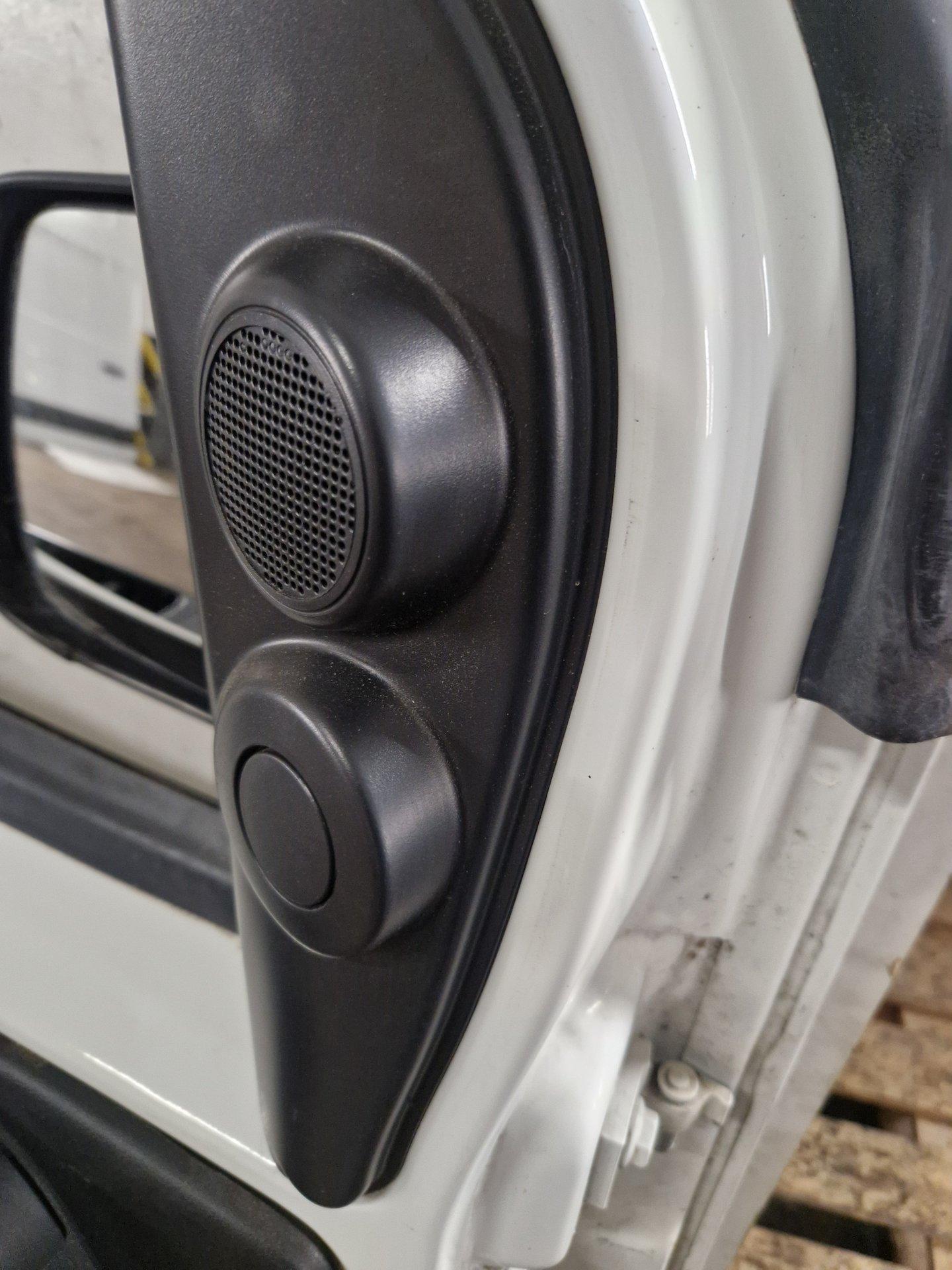 Peugeot Bipper Cargo Van Front Left N/S Passenger Complete Door in White EWP