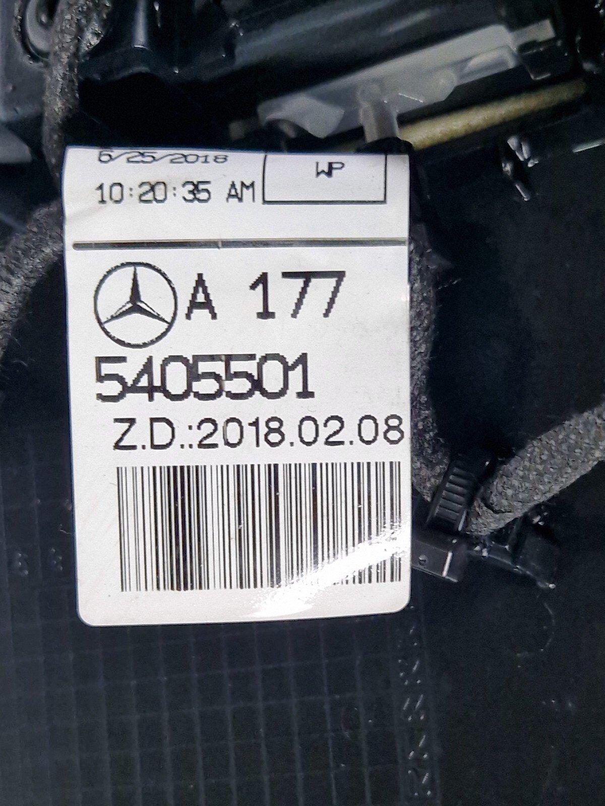 18-ON MERCEDES BENZ A CLASS W177 REAR LEFT N/S DOOR CARD TRIM PANEL A1777303500