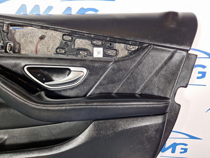 14-21 MERCEDES BENZ C220d W205 OEM FRONT RIGHT DOOR CARD TRIM PANEL A2228200202