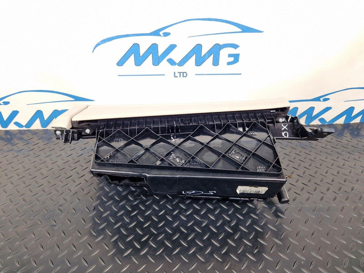 11-18 BMW 6 SERIES F06 DASHBOARD GLOVEBOX STORAGE IVORY WHITE 9197573