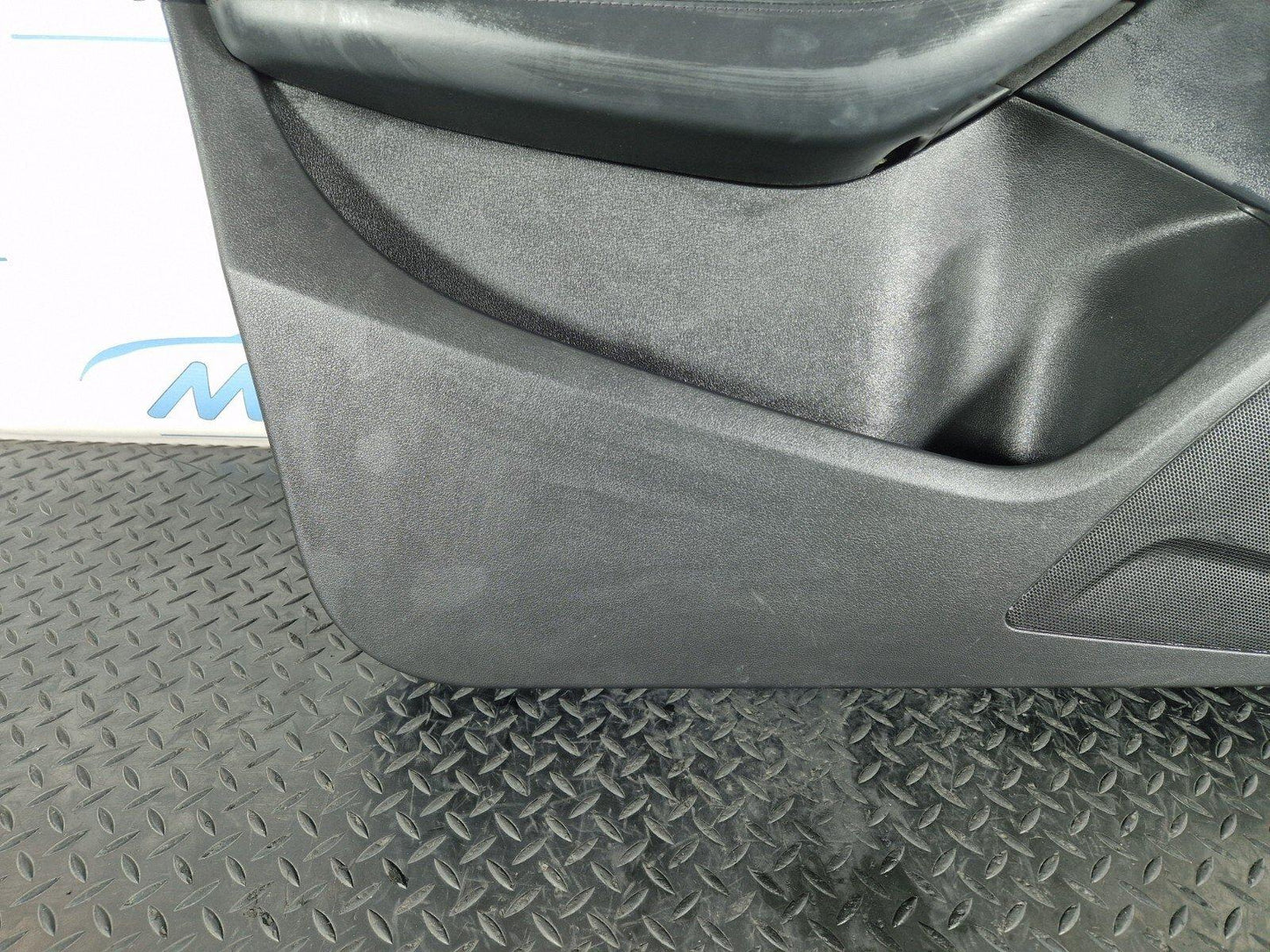 12-17 AUDI Q5 8R OEM FRONT LEFT N/S DOOR CARD PANEL ALCANTARA TRIM 4G2867103B