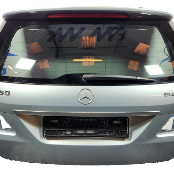 11-19 MERCEDES BENZ ML W166 GENUINE COMPLETE TAILGATE / BOOTLID IN SILVER 988