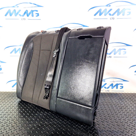 16-19 AUDI A4 B9 GENUINE REAR O/S DRIVERS SIDE HALF BLACK LEATHER BACKREST