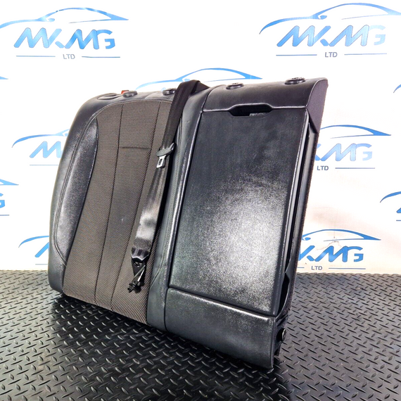 16-19 AUDI A4 B9 GENUINE REAR O/S DRIVERS SIDE HALF BLACK LEATHER BACKREST