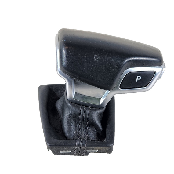 16-19 AUDI A4 B9 GENUINE OEM GEAR LEVER SELECTOR KNOB LEATHER 8W2713140D