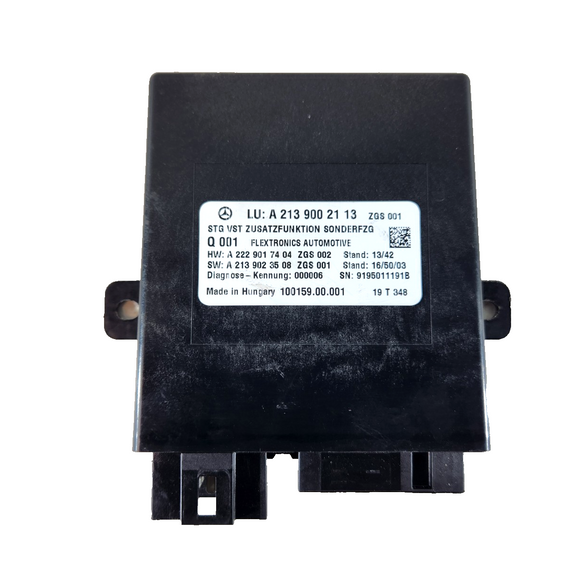 19-ON MERCEDES BENZ B CLASS W247 GENUINE COMFORT CONTROL MODULE A2139002113