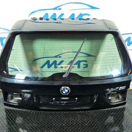 10-13 BMW X5 E70 LCI GENUINE COMPLETE TAILGATE / BOOTLID IN BLACK 475