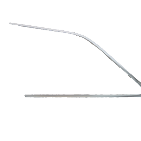 16-20 AUDI Q7 4M GENUINE OEM RIGHT SIDE CHROME TRIM GLASS FRAME 4M0853345