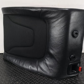08-16 AUDI A4 B8 S-LINE GENUINE REAR LEFT SEAT BACKREST IN BLACK HALF LEATHER