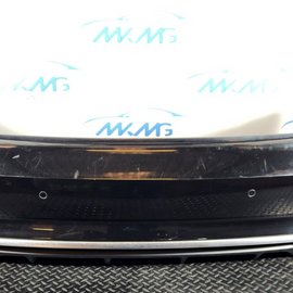 17-24 AUDI S5 F5 GENUINE REAR COMPLETE BUMPER IN BLACK LY9T 8W6807511C