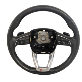 16-20 AUDI Q7 4M GENUINE S-LINE MULTIFUNCTION STEERING WHEEL 4M0419698