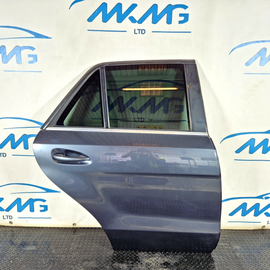 11-19 MERCEDES BENZ ML W166 GENUINE REAR RIGHT O/S/R COMPLETE DOOR GREY 755