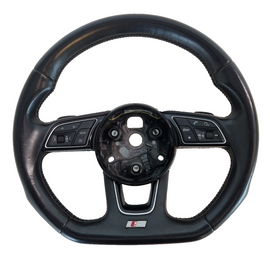 17-24 AUDI A5 S5 F5 GENUINE FLAT BOTTOM MULTIFUNCTION STEERING WHEEL 8W0419091DJ