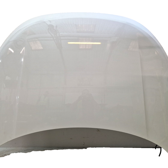 17-ON LAND ROVER DISCOVERY L462 GENUINE BONNET PANEL IN FUJI WHITE LRC867