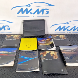 MERCEDES W205 ESTATE OWNERS MANUAL INSTRUCTIONS HANDBOOK WALLET A2055848306
