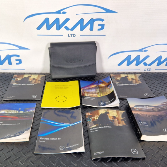 MERCEDES W205 ESTATE OWNERS MANUAL INSTRUCTIONS HANDBOOK WALLET A2055848306