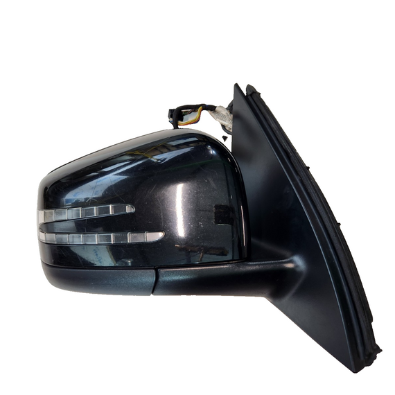 16-19 MERCEDES GLE W166 OEM RIGHT O/S POWER FOLD WING MIRROR + CAMERA BLACK 197