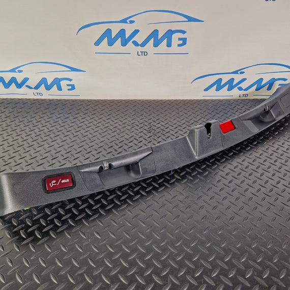 14-21 MERCEDES BENZ W205 BOOT TRUNK LOCK COVER PANEL TRIM A2057401700